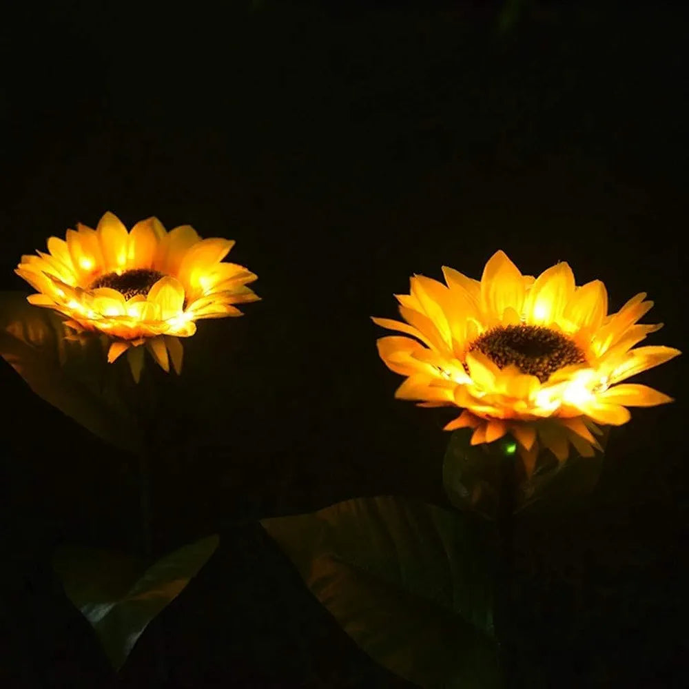 SOLAR LED SUNFLOWER DECRATIVE LIGHT SOLAR LED SUNFLOWER DECRATIVE LIGHT